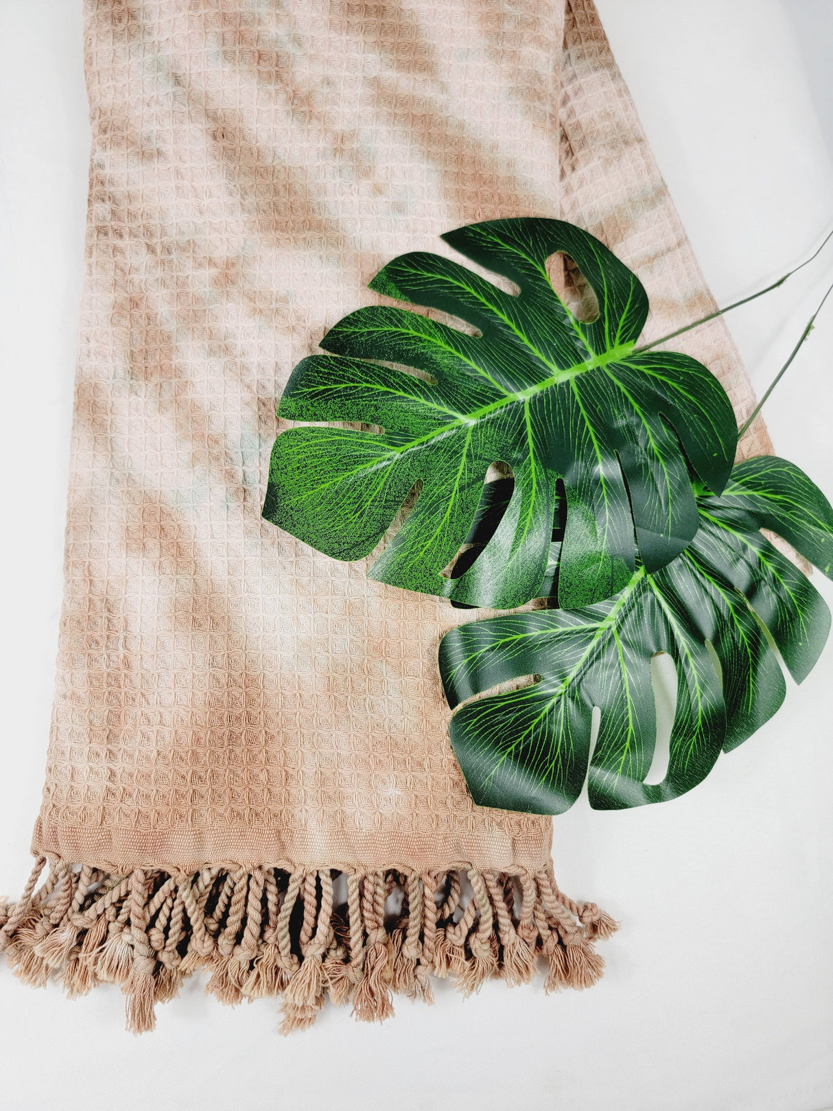 Bath Towel, Waffle Towel, Turkish Beach Towel, Handmade Tie dye from EBRU Home