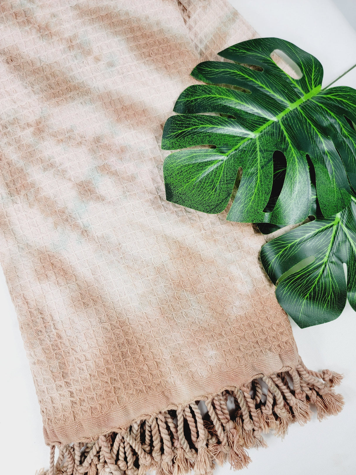 Bath Towel, Waffle Towel, Turkish Beach Towel, Handmade Tie dye from EBRU Home