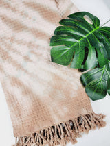 Bath Towel, Waffle Towel, Turkish Beach Towel, Handmade Tie dye from EBRU Home