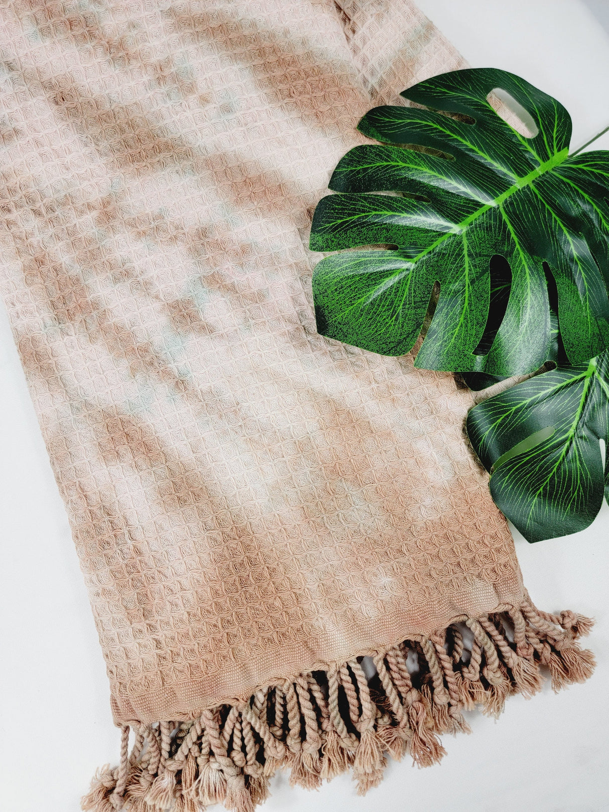 Bath Towel, Waffle Towel, Turkish Beach Towel, Handmade Tie dye from EBRU Home