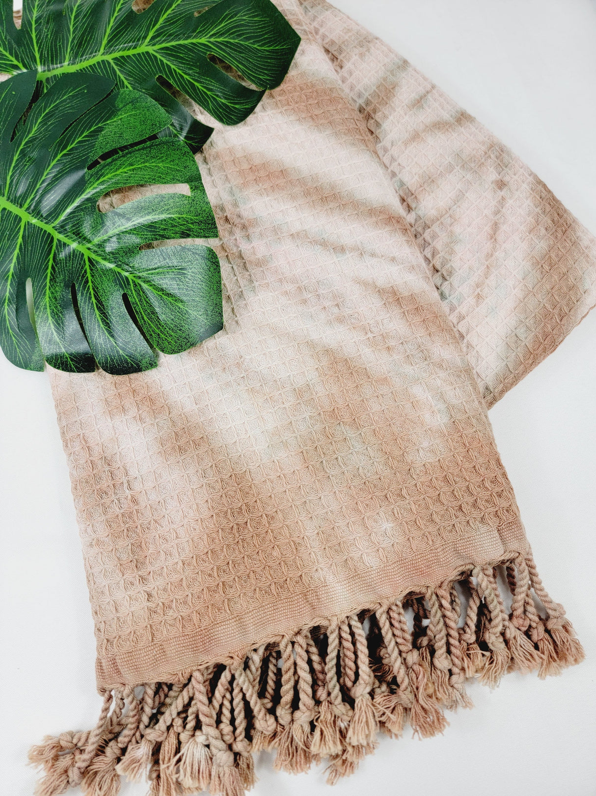 Bath Towel, Waffle Towel, Turkish Beach Towel, Handmade Tie dye from EBRU Home
