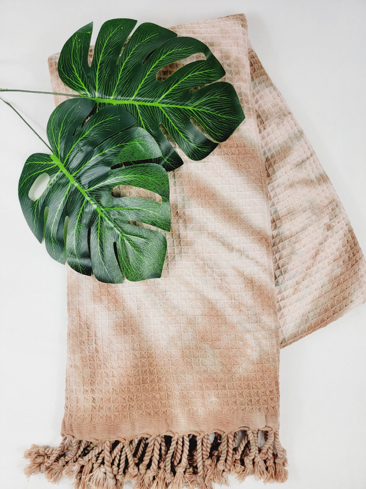 Bath Towel, Waffle Towel, Turkish Beach Towel, Handmade Tie dye from EBRU Home