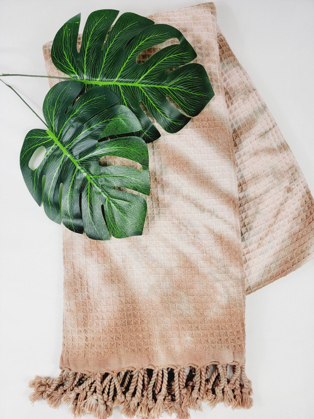 Bath Towel, Waffle Towel, Turkish Beach Towel, Handmade Tie dye from EBRU Home