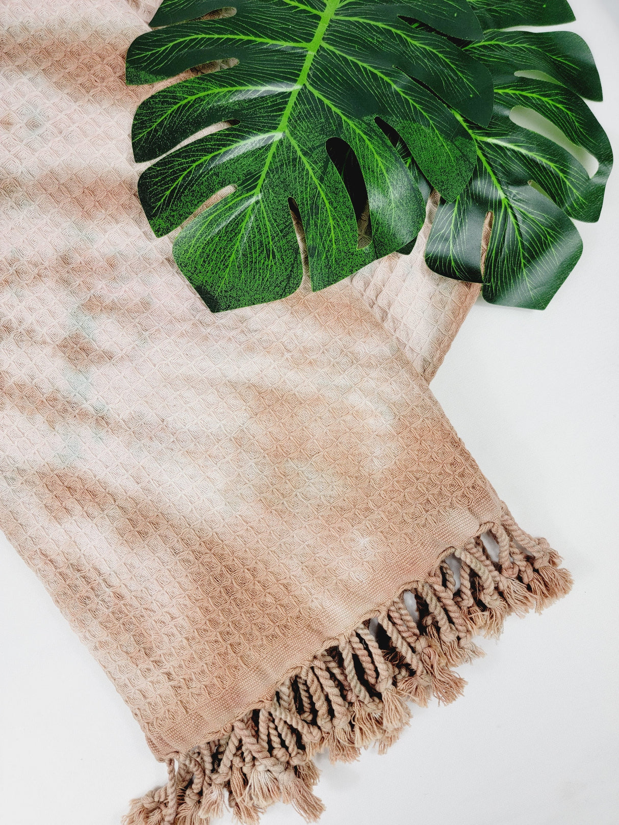 Bath Towel, Waffle Towel, Turkish Beach Towel, Handmade Tie dye from EBRU Home