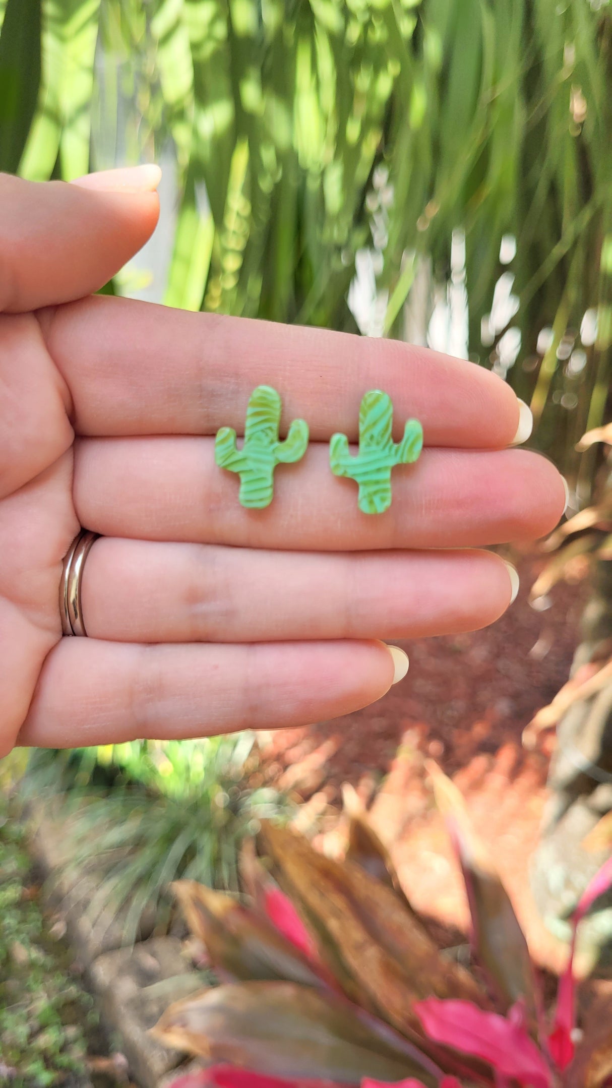 Cactus Studs from Spiffy & Splendid
