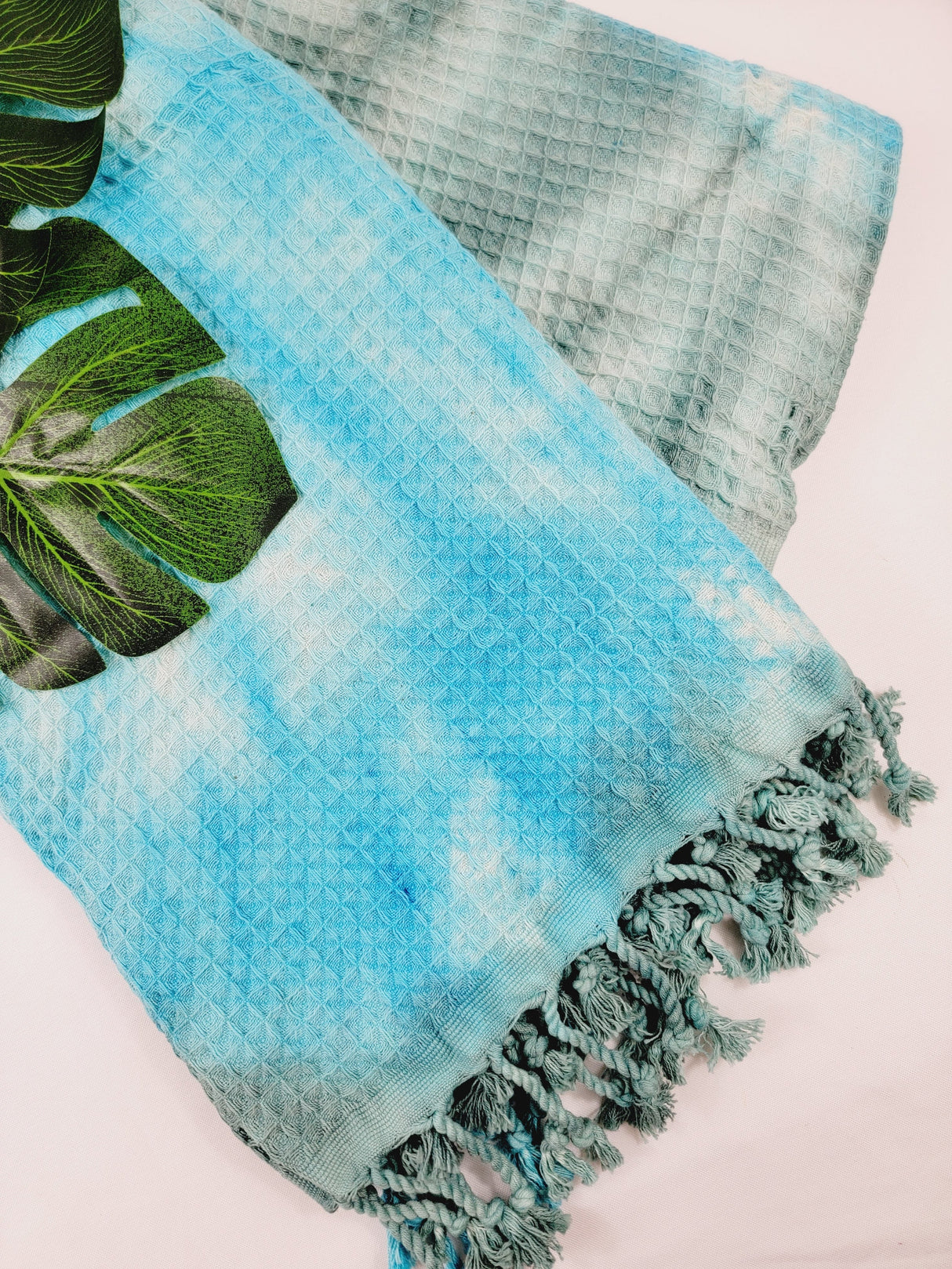 Bundle 5 Pack Bath,Beach Towel, Waffle Tie dye Towel from EBRU Home