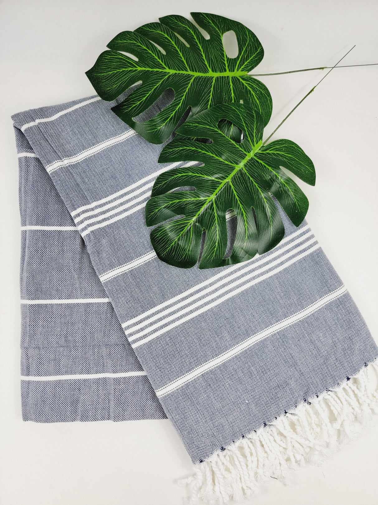 Easy carry Quick Dry Towel 70x36 - Dark Navy from EBRU Home