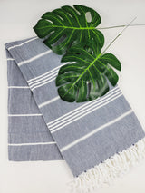 Easy carry Quick Dry Towel 70x36 - Dark Navy from EBRU Home