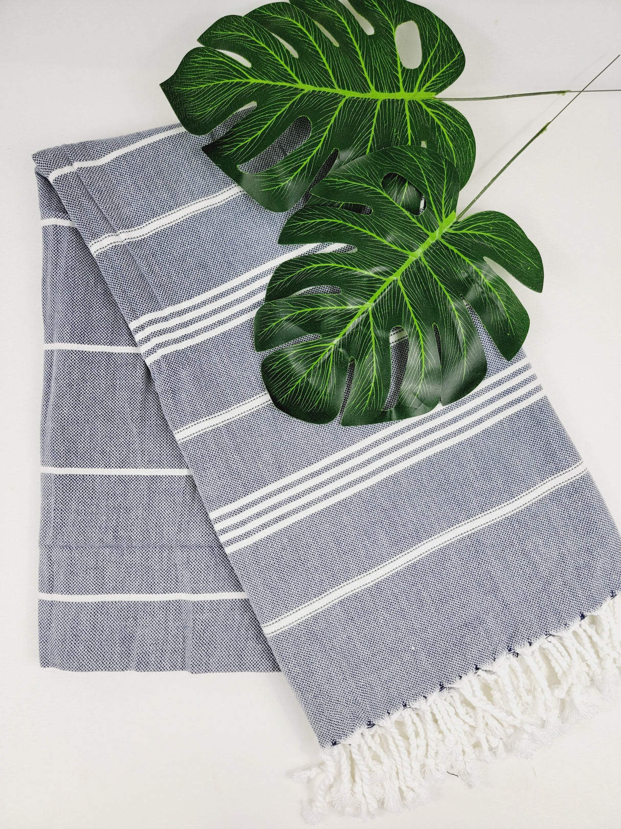 Easy carry Quick Dry Towel 70x36 - Dark Navy from EBRU Home