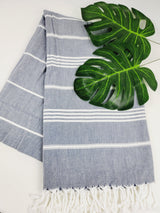 Easy carry Quick Dry Towel 70x36 - Dark Navy from EBRU Home