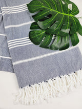 Easy carry Quick Dry Towel 70x36 - Dark Navy from EBRU Home