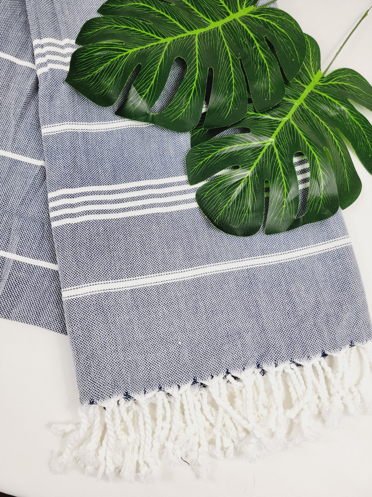Easy carry Quick Dry Towel 70x36 - Dark Navy from EBRU Home