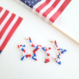 Star Hoops - Red, White & Blue from Spiffy & Splendid