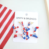 Star Hoops - Red, White & Blue from Spiffy & Splendid