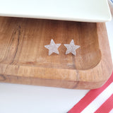 Liberty Star Studs - Silver from Spiffy & Splendid
