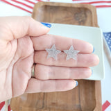 Liberty Star Studs - Silver from Spiffy & Splendid