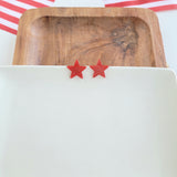 Liberty Star Studs - Red from Spiffy & Splendid