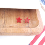 Liberty Star Studs - Red from Spiffy & Splendid