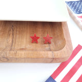 Liberty Star Studs - Red from Spiffy & Splendid