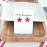 Liberty Star Studs - Red from Spiffy & Splendid