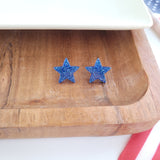 Liberty Star Studs - Blue from Spiffy & Splendid