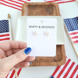 Star Studs- Pearly White from Spiffy & Splendid