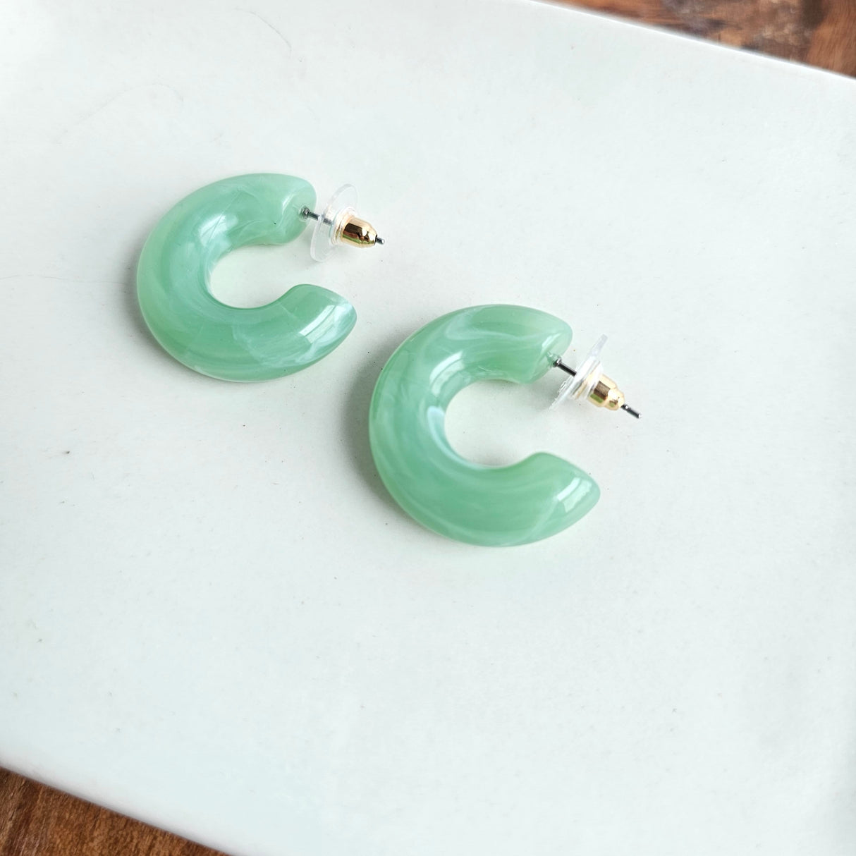 Chloe Hoops - Sage from Spiffy & Splendid