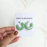 Chloe Hoops - Sage from Spiffy & Splendid