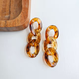 Brooklyn Earrings - Amber from Spiffy & Splendid