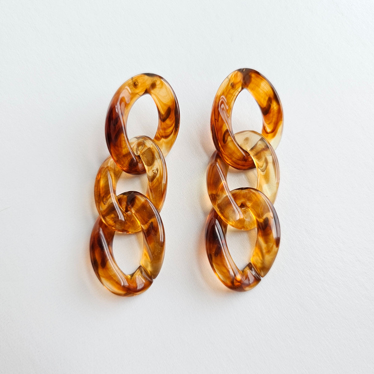 Brooklyn Earrings - Amber from Spiffy & Splendid