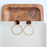 Amelia Earrings - Tortoise from Spiffy & Splendid