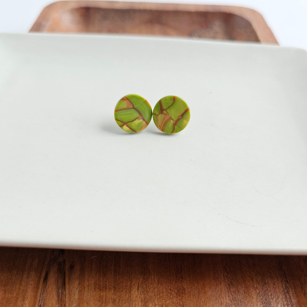 Sophie Studs - Army Green from Spiffy & Splendid
