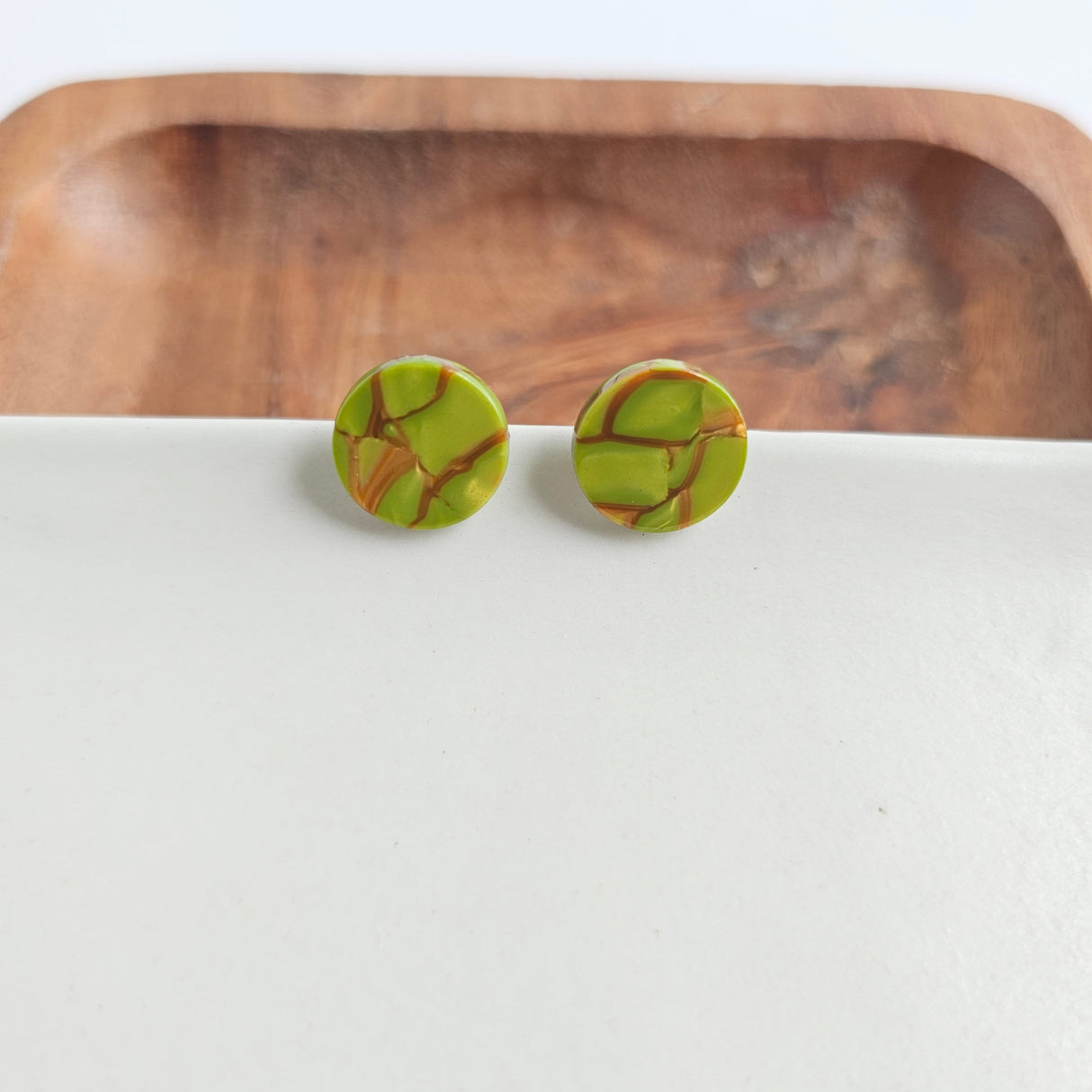 Sophie Studs - Army Green from Spiffy & Splendid
