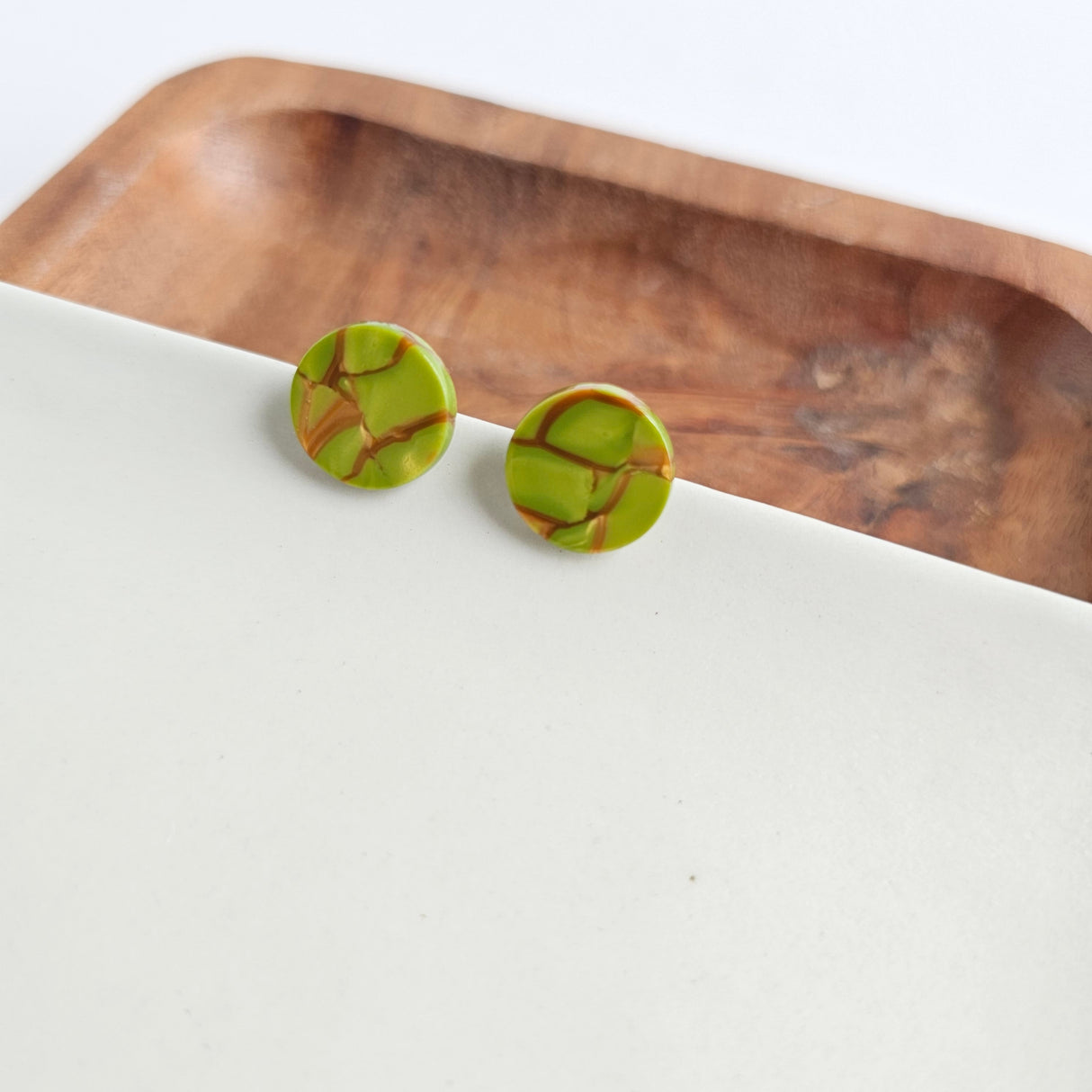 Sophie Studs - Army Green from Spiffy & Splendid