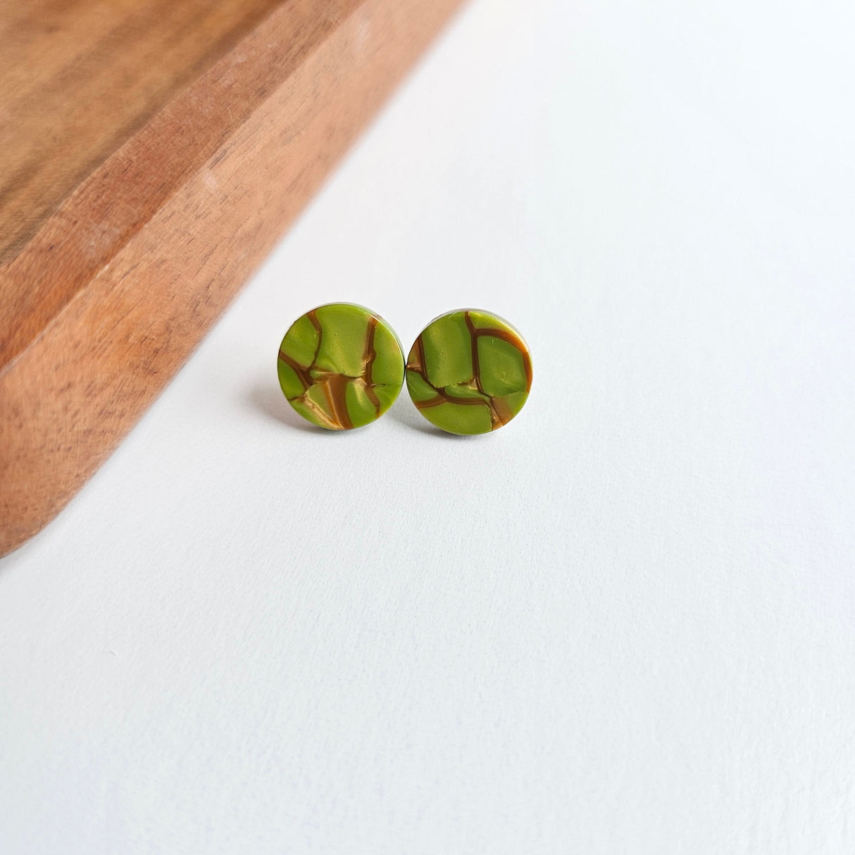 Sophie Studs - Army Green from Spiffy & Splendid