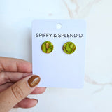 Sophie Studs - Army Green from Spiffy & Splendid
