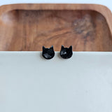 Cat Studs - Black from Spiffy & Splendid