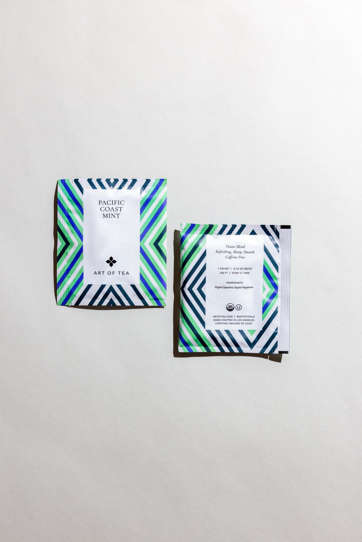 Pacific Coast Mint Eco Teabag Sachets from Art of Tea