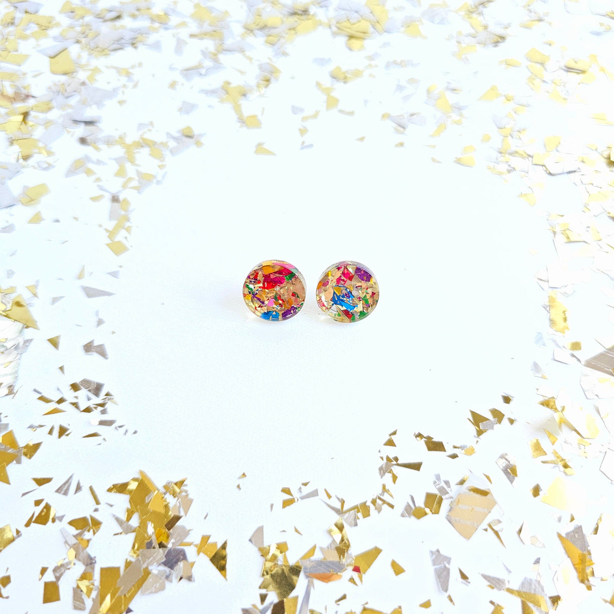 Sophie Studs - Gold Sparkle from Spiffy & Splendid