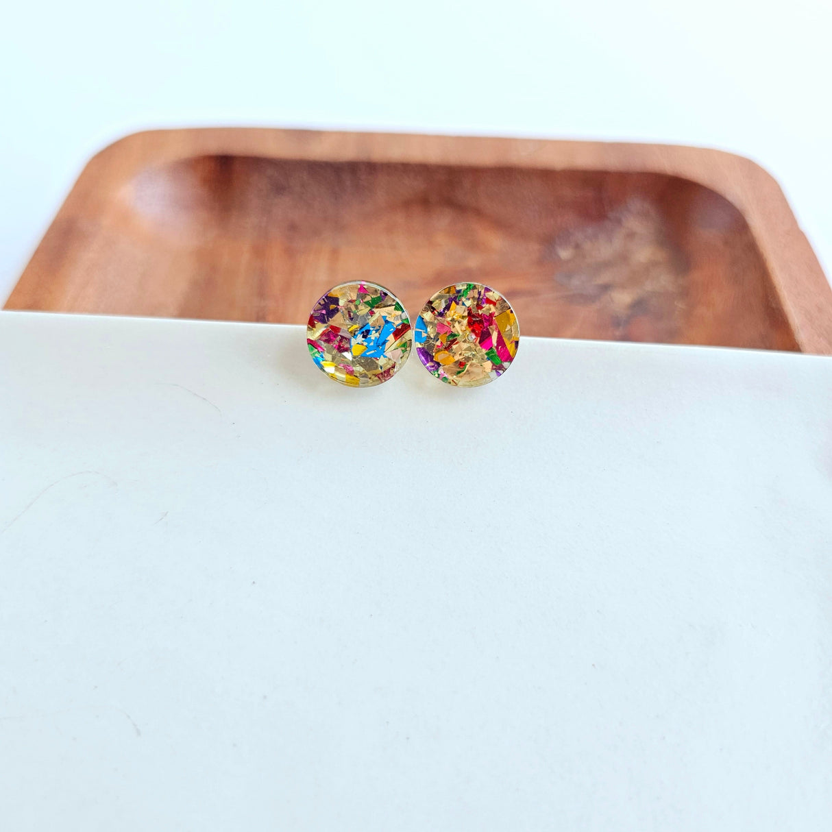 Sophie Studs - Gold Sparkle from Spiffy & Splendid