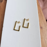 Luxe Gold Goldi Hoops from Spiffy & Splendid