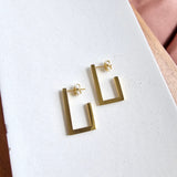 Luxe Gold Goldi Hoops from Spiffy & Splendid