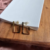 Luxe Gold Goldi Hoops from Spiffy & Splendid