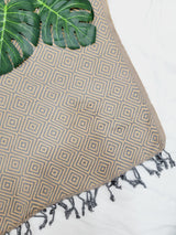 Beach/Bath Sand Free Towels-Easy Carry Quick Dry Thin Towel - Golden