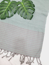 Beach/Bath Sand Free Towels-Easy Carry Quick Dry Thin Towel - Green