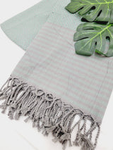 Beach/Bath Sand Free Towels-Easy Carry Quick Dry Thin Towel - Green