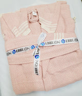 Unisex Robe, Beach or spa Robe with pockets - Pink from EBRU Home
