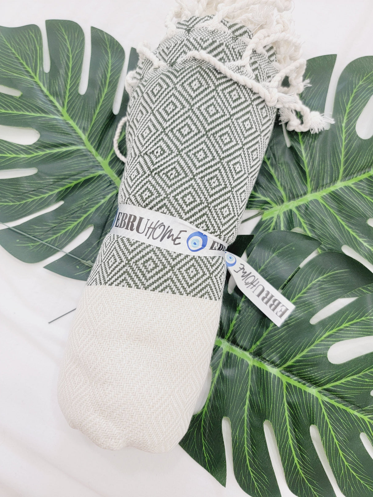 Beach/Bath Sand Free Towels-Easy Carry Quick Dry Thin Towel- Green