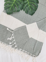 Beach/Bath Sand Free Towels-Easy Carry Quick Dry Thin Towel- Green