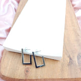 Luxe Silver Goldi Hoops from Spiffy & Splendid
